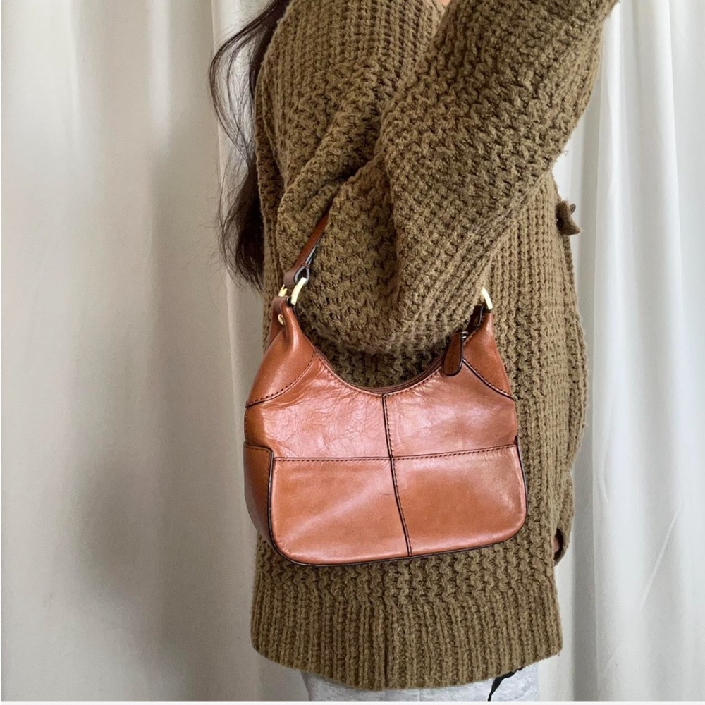 Y2K/90s Etienne Aigner leather handbag brown. - Picture 6 of 11